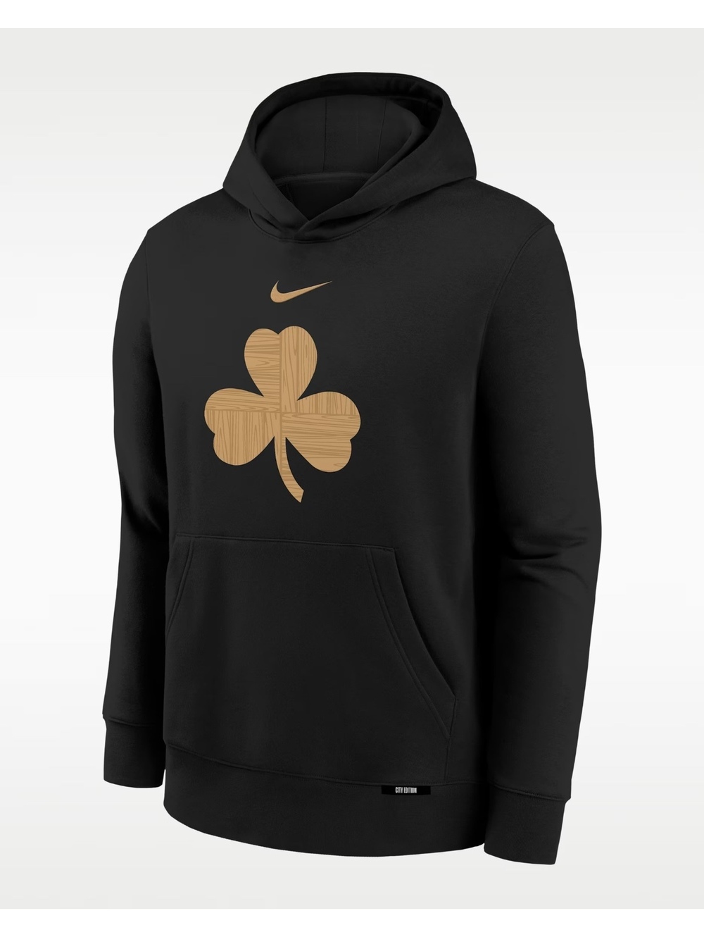 NWT New Boston Celtics Club Fleece City Edition Big Kids' Fleece Hoodie - Large